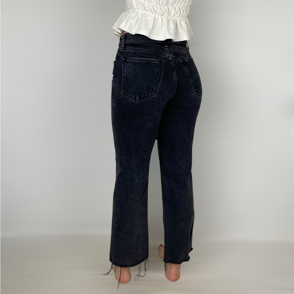ABERCROMBIE & FITCH The 90s Baggy Low Rise Denim Jeans Casual Black - Picture 4 of 6